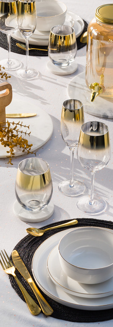 Pahare de vin PRECIOSA, 380 ml, 6 bucăți