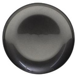 Farfurie desert ANIA BLACK, sticla, Ø 21cm