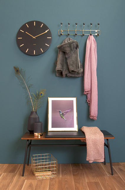 Cuier de perete pentru haine SATURNUS GLAM, 53,5 cm