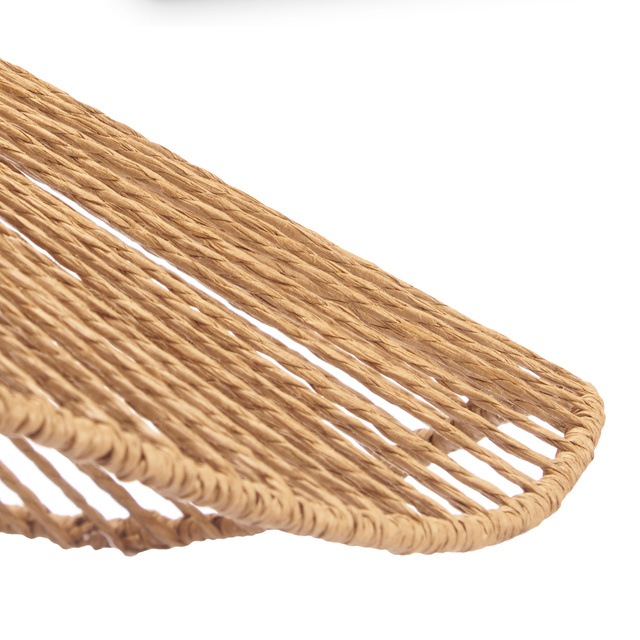 Lampă de tavan VELTO cu abajur împletit, 35 cm