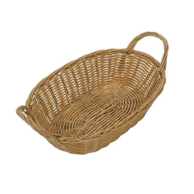 Coș de pâine, fructe, țesut cu mânere, 29 x 18 cm, Kesper