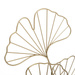 Decor metalic GINKO, 57 cm, frunze de ginkgo