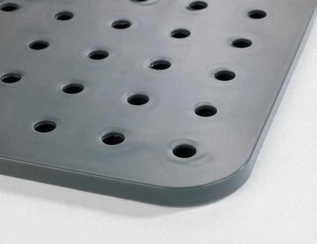 Covor de protecție pentru chiuvetă, gri, 31 x 27,5 cm, Wenko