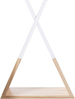 Raft decorativ de perete TIPI - lemn, 30 x 10 x 39 cm