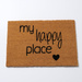 Covor de cocos, HAPPY PLACE, 40 x 60 cm