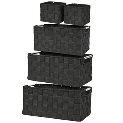 Set de coșuri pentru depozitare, din hârtie