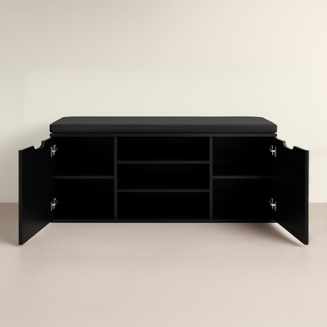 Dulap pentru pantofi cu loc de șezut PORTA, 103 x 30 x 46 cm