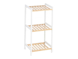 Raft îngust din bambus SQUARE, 35 x 30 x 70 cm