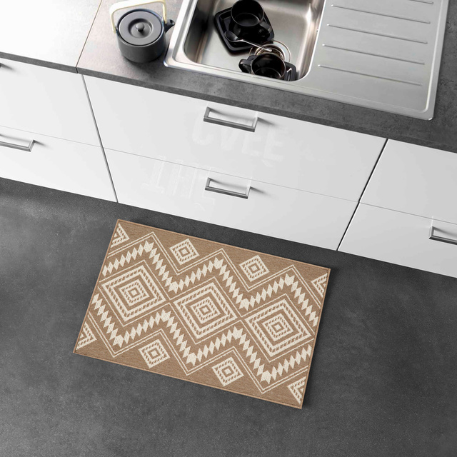 Covor de bucatarie LESY, model etnic