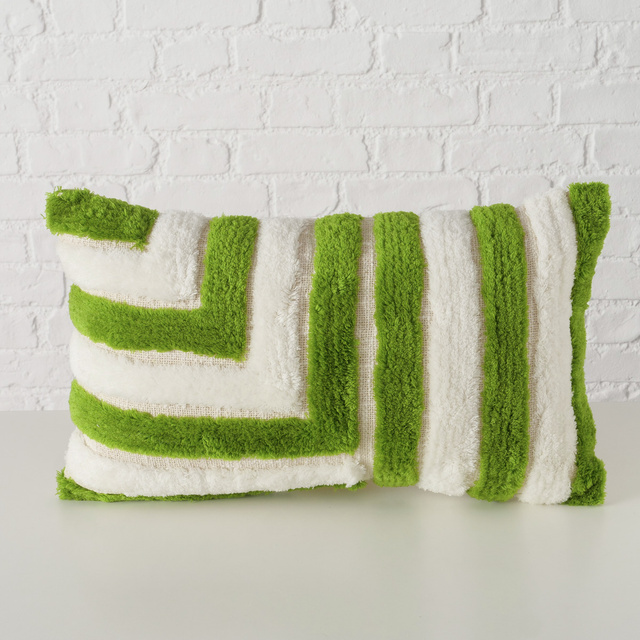 Perna decorativa din bumbac cu model geometric ELINO, 50 x 30 cm