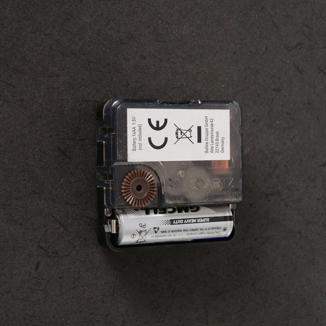 Ceas de perete cu motiv de iarnă, LUDWIG, Ø 45 cm