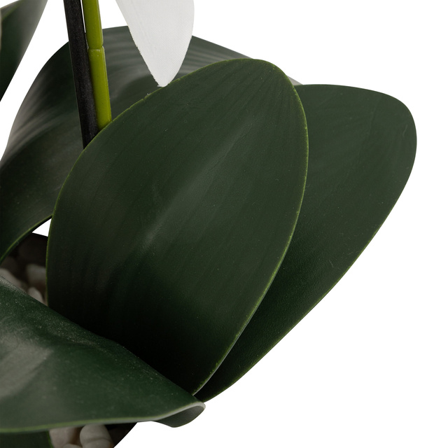 Orhidee artificială MICK în ghiveci ceramic, 80 cm