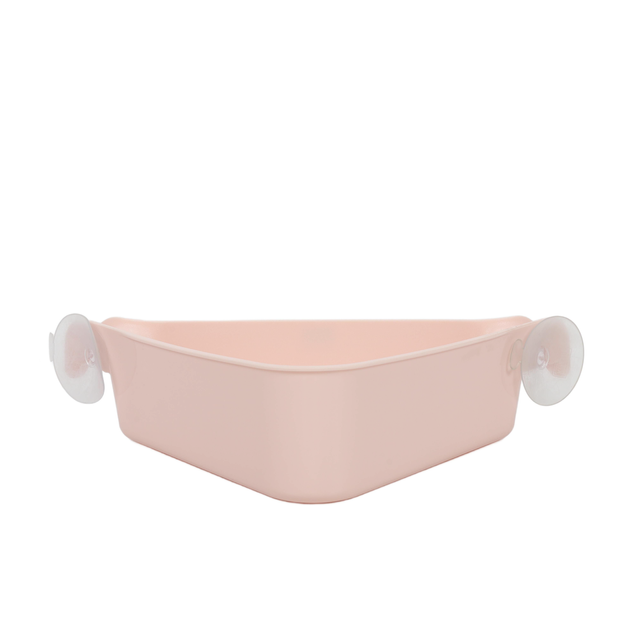 Raft de baie pentru colt BOKS cu ventuze, KOZIOL