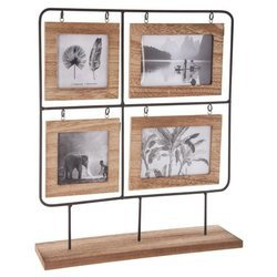 Rama foto cu suport colaj 4 fotografii, 42x36 cm, Atmosphera Créateur d'intérieur
