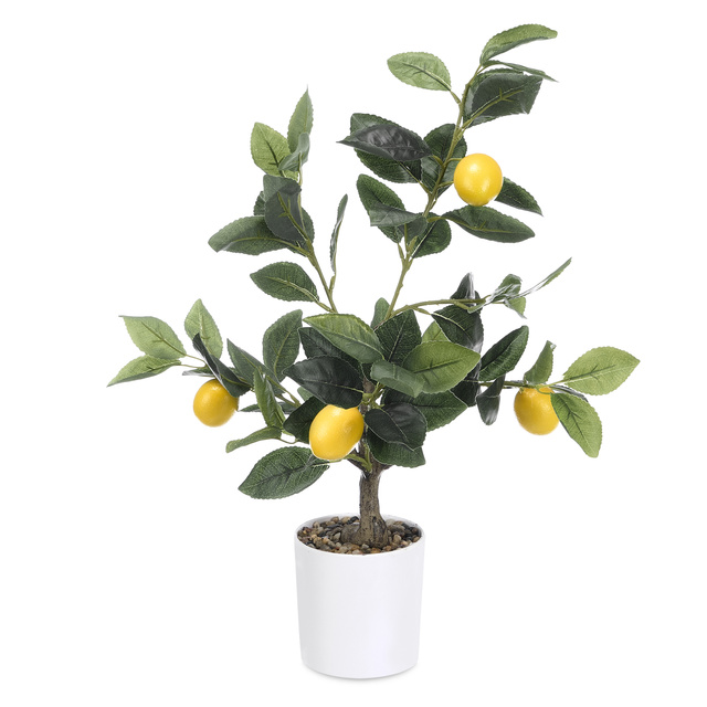 Copac decorativ cu lămâi, 58 cm