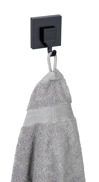 Set 2 carlige pentru prosoape QUADRO, montaj fara gaurire