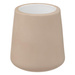 Perie de toaleta cu recipient ceramic Cocon, Ø 12 cm