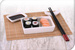 Set servire sushi pentru 2 persoane, cu saltea din bambus