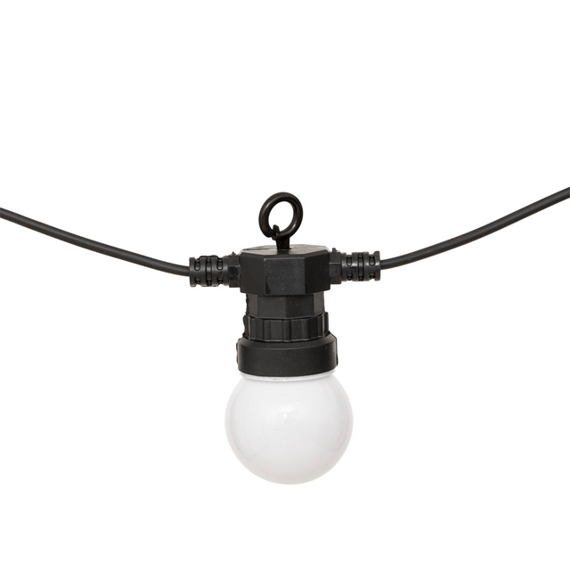 Ghirlandă solară LED, SOA, 10 becuri, 8 m