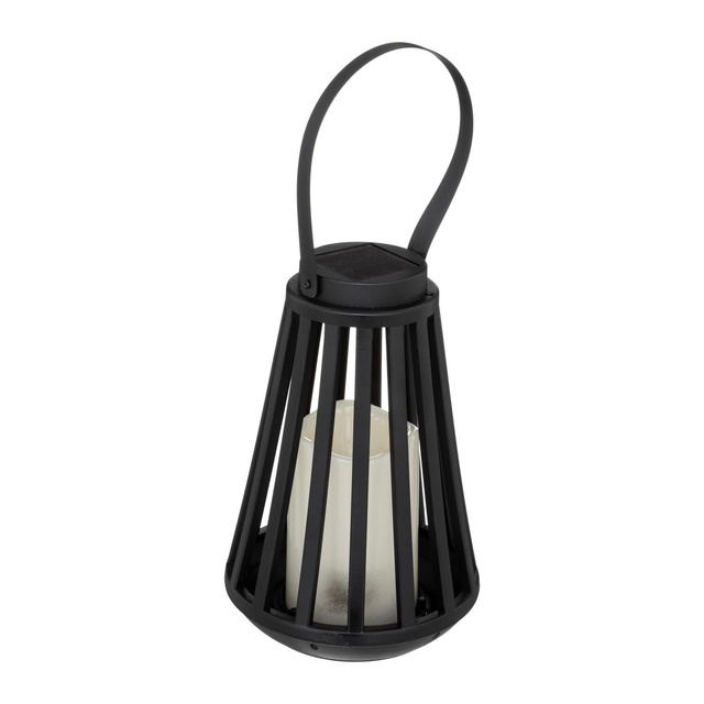 Felinar solar Brit, efect de flacara, inaltime 21,5 cm