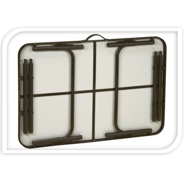 Masa de camping cu motiv lemn, pliabila, 90 x 60 x 30 cm