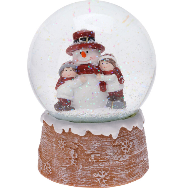 Glob decorativ cu scenă festivă, Ø 10 cm