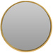 Oglinda rotunda in rama din lemn, Ø 30 cm