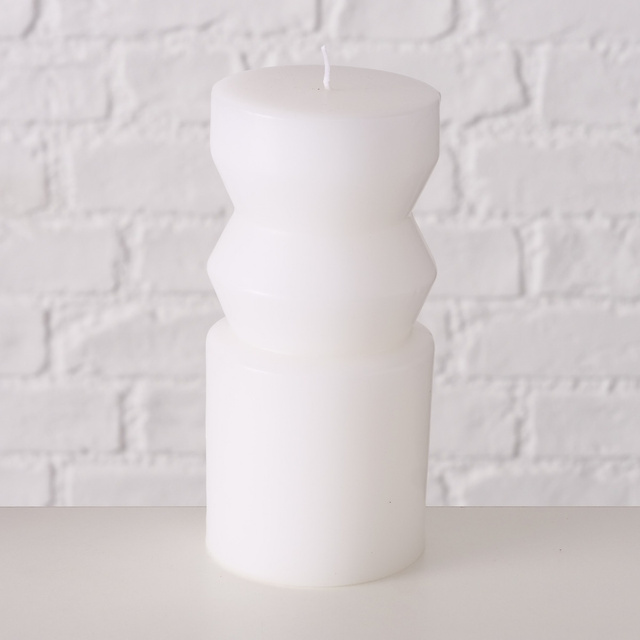 Lumanare decorativa Celona, parafina, 14 x 6,5 cm
