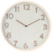 Ceas de perete in culori neutre, Ø 38 cm