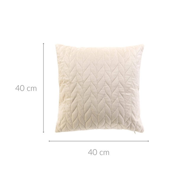 Pernă decorativă din catifea, 40 x 40 cm