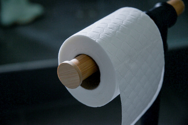 Suport metalic pentru hartie igienica si perie de toaleta FORLI, negru, Wenko