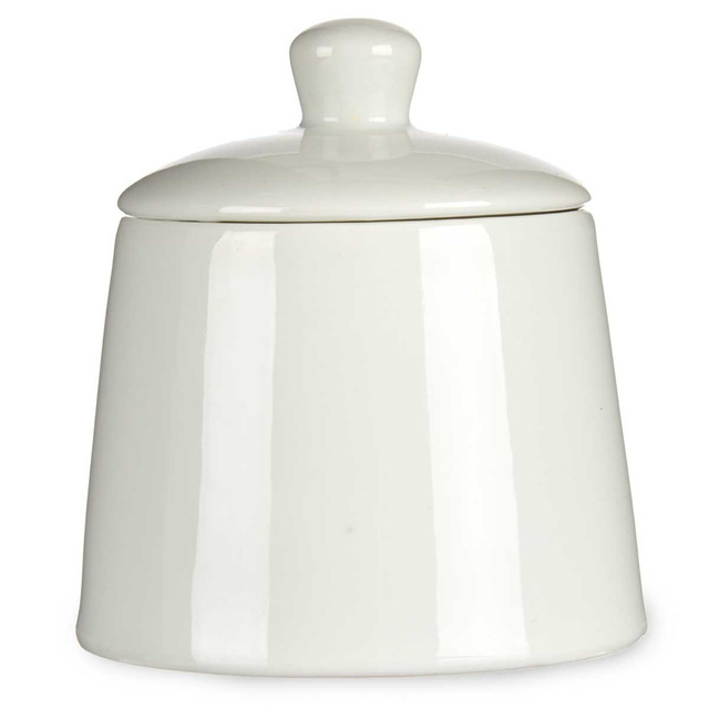 Zahărnita din porțelan cu capac, 350 ml