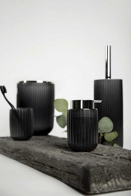 Coș de gunoi pentru baie AGROPOLI, 20 cm, gri, WENKO