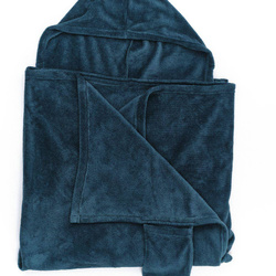 Patura cu maneci si gluga, Essential, marime universala, 115 x 165 cm