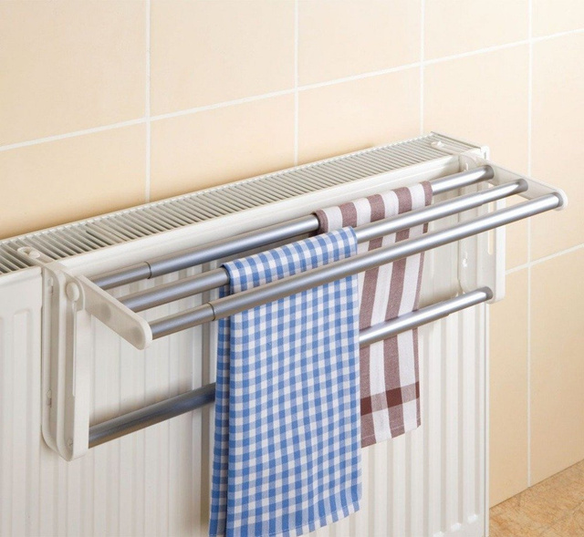 Suport telescopic, uscător pentru haine