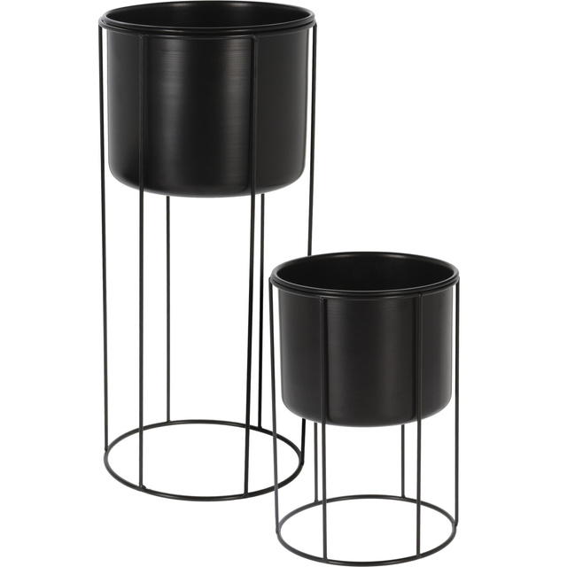 Vaze cu picioare metalice, 2 bucati