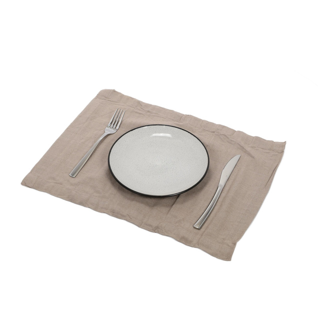 Set de suporturi pentru farfurii din bumbac, 4 bucati, 48 x 33 cm