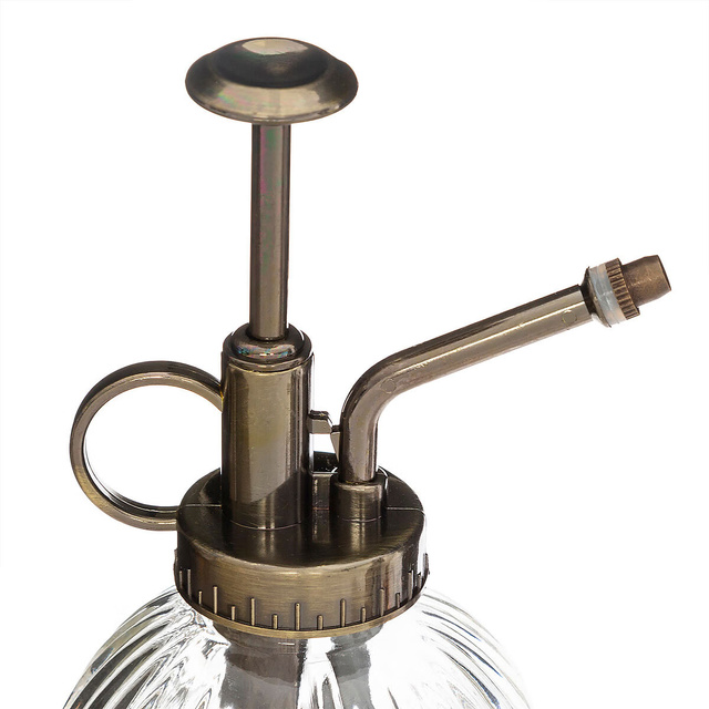 Pulverizator de sticla vintage, Ø 8 x 16 cm