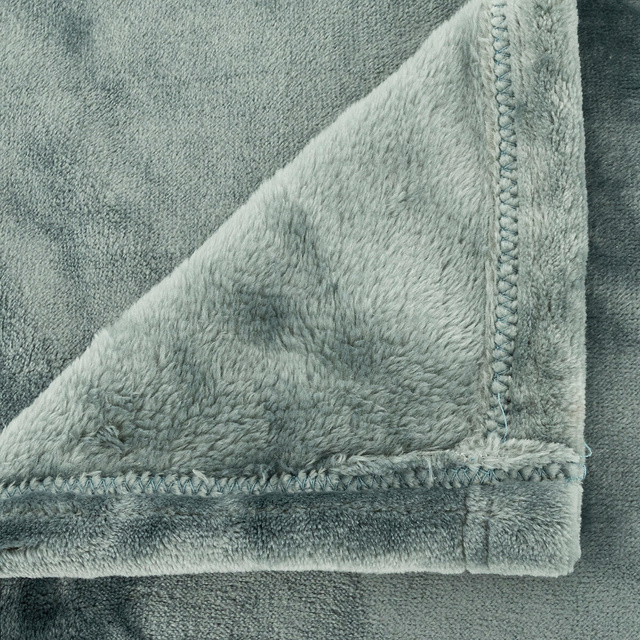 Pătură flanelată 550 Cuddly albastră 180 x 230 cm