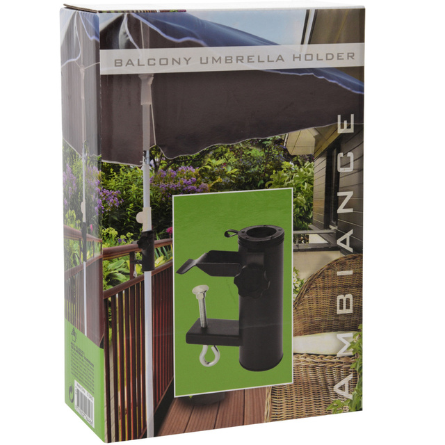 Suport umbrela de montat pe balustrada