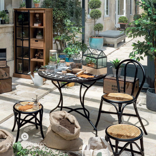 Vaza de sticla cu dop, inaltime 21,5 cm