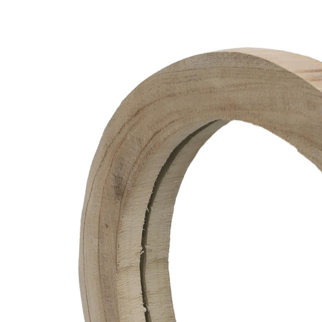 Oglinda cu rama din lemn Factory, 38 x 17 cm