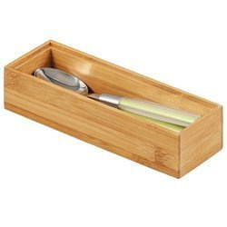 Recipient din bambus pentru depozitare, 23x7,5x5 cm, ZELLER