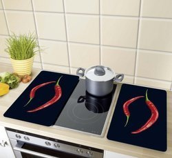 Plăci de protecție pentru aragaz, HOT CHILI DUO – 2 bucăți, WENKO