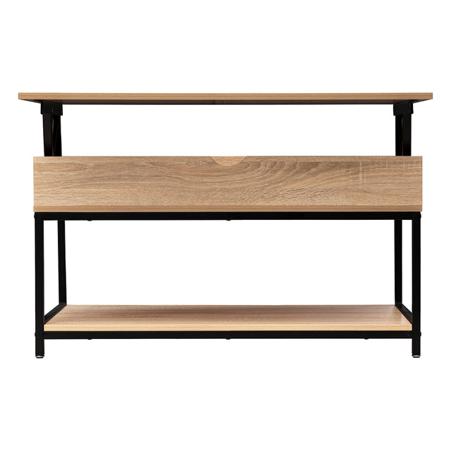 Masa de cafea cu blat rabatabil ALIAJ, 95 x 50 x 51 cm