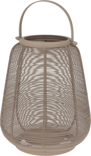 Felinar metalic cu maner, 16 x 19 cm