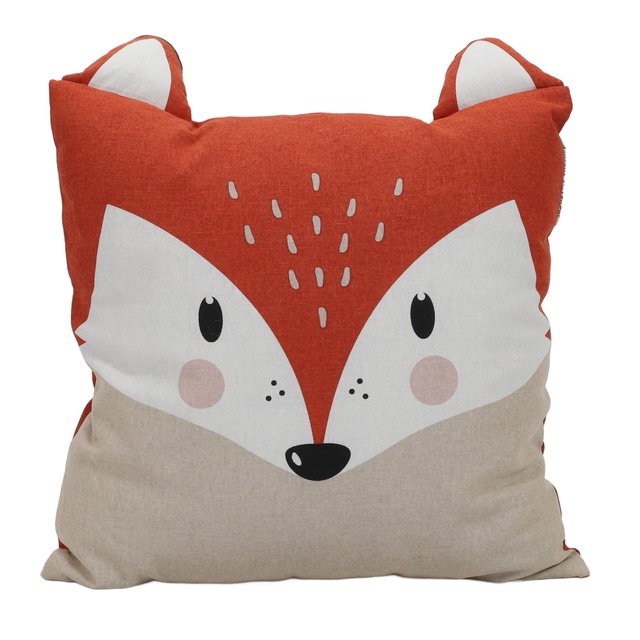 Perne pentru copii cu urechi, vulpe, 40 x 40 cm