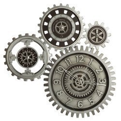 Ceas de perete, 4 știfturi dințate, Ø 58 cm