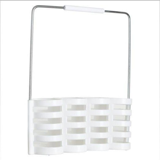 Set tacâmuri pentru 6 persoane cu suport, inox