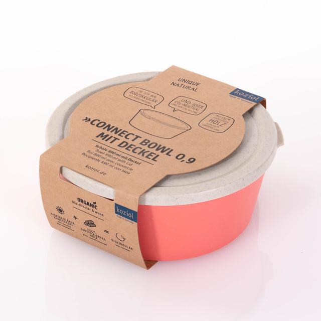 Recipient alimentar CONNECT BOWL, ermetic, 890 ml, KOZIOL